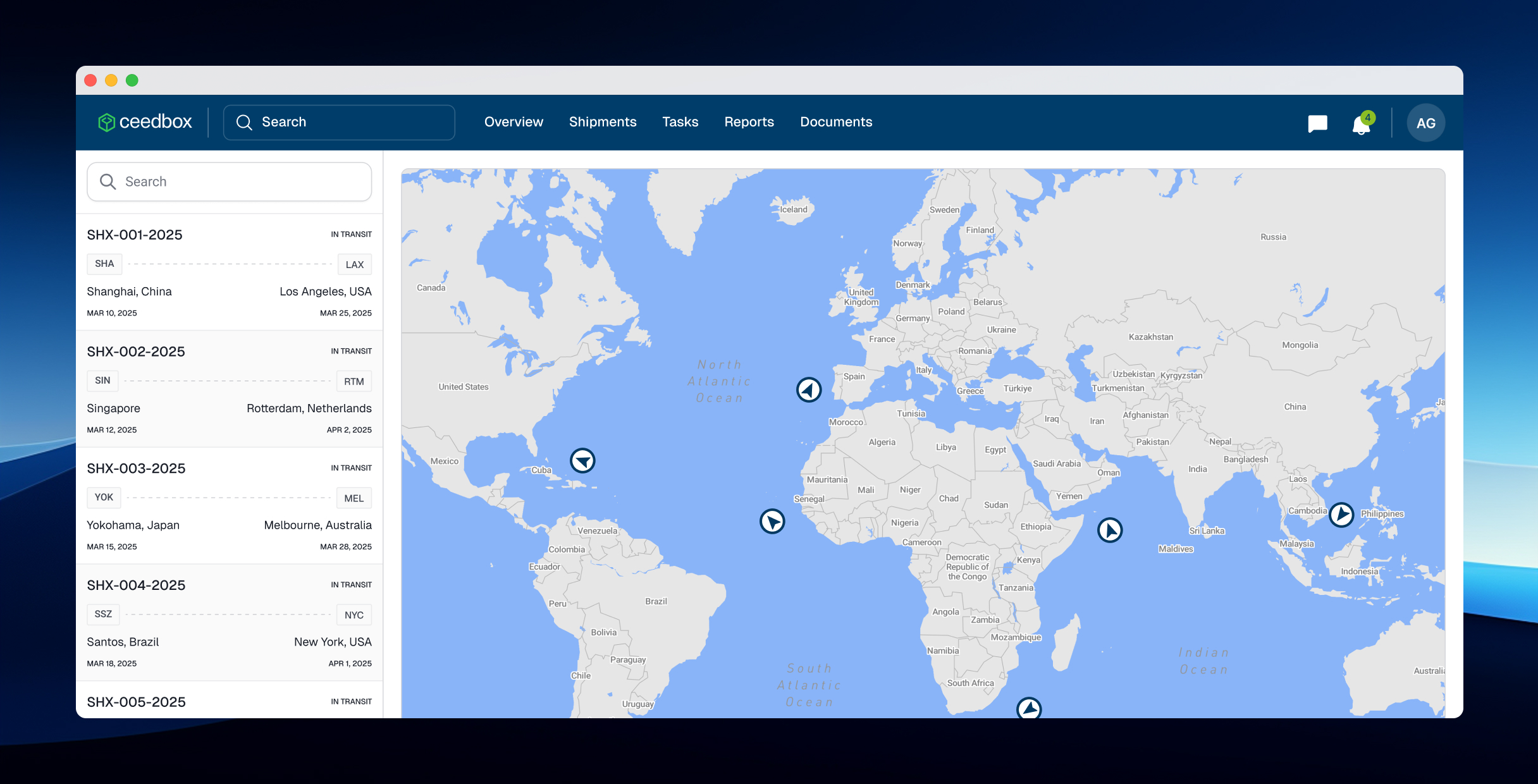 Ceedbox dashboard